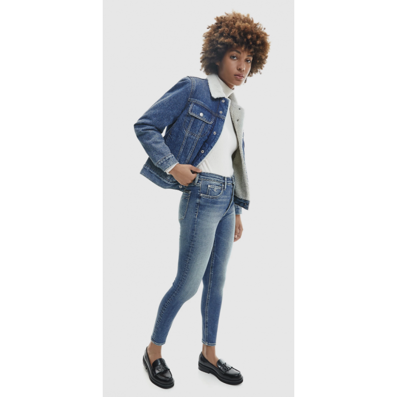 JEAN SUPER SKINNY TAILLE HAUTE LONGUEUR CHEVILLE